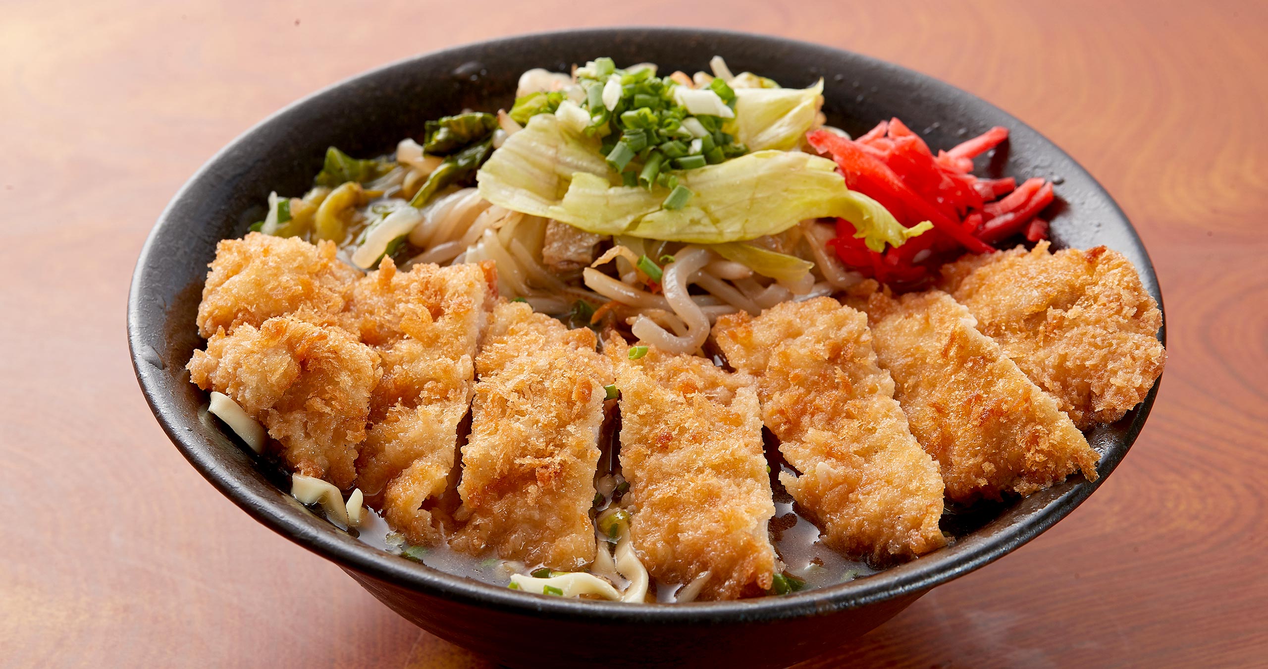 沖縄そば チキンカツそば